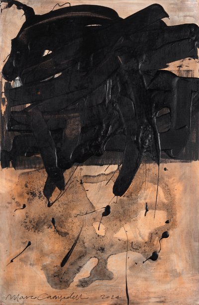 Duo, 2024 (acryl op doek) door Marco Campedelli