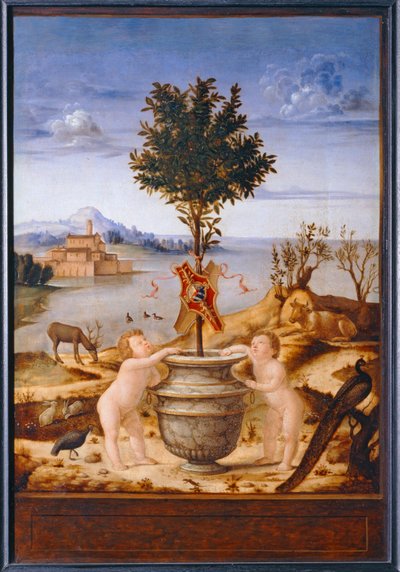 Allegorisch landschap ... door Marco Marziale