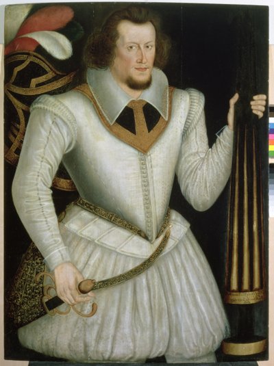 Portret van Robert Devereux, 2e Graaf van Essex door Marcus Gheeraerts