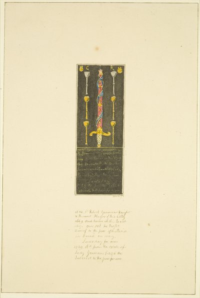 Bord dat vroeger tegen de noordmuur van St. Mary Redcliffe hing ter herdenking van het geschenk van Sir Robert Yeomans aan de parochie door Marcus H. Homes