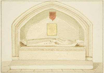 Monument van Robert, Graaf van Gloucester, in Zuidelijke Beuk van St. James