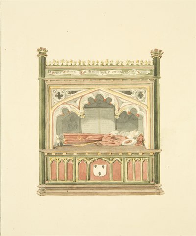 Monument voor William Canynges in St Mary Redcliffe door Marcus H. Homes