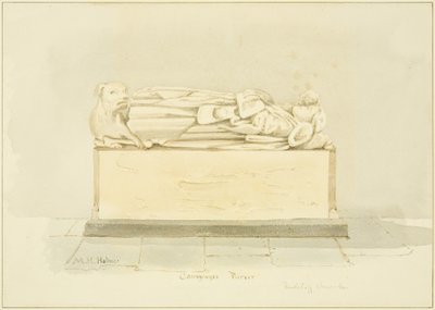 Graf van de beursdrager van Canynges in St Mary Redcliffe door Marcus H. Homes