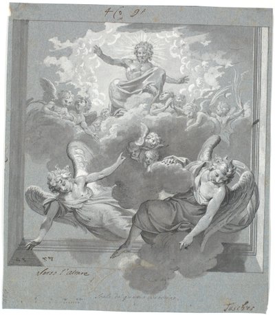 Hemelvaart van Christus door Marcus Tuscher