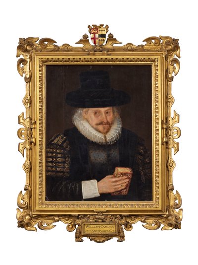 William Camden, Wapenkoning van Clarenceux door Marcus the Younger (circle of) Gheeraerts