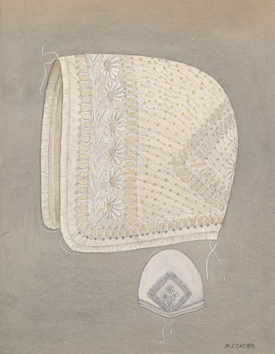 Babymuts, c. 1937 door Margaret Concha