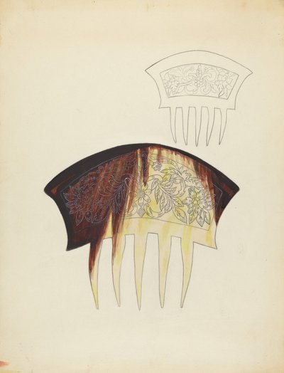 Kam, ca. 1940 door Margaret Concha