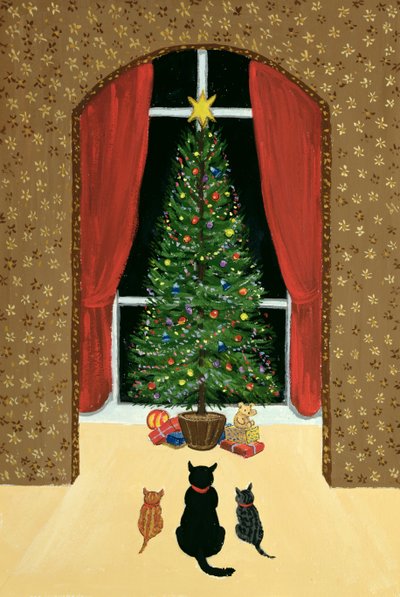 De kerstboom door Margaret Loxton