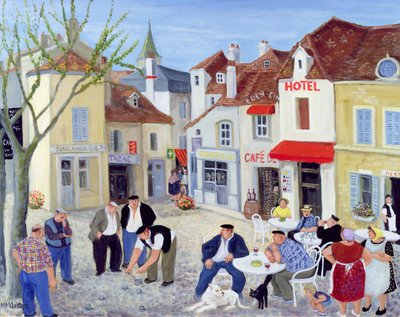 Het spel, Bourgondië door Margaret Loxton