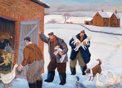 De drie herders door Margaret Loxton