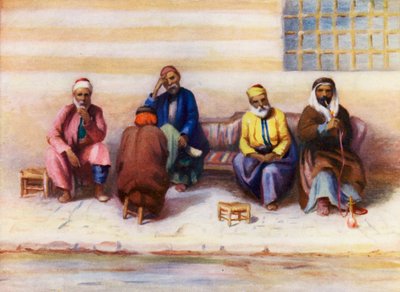 Groep Syriërs door Margaret Thomas
