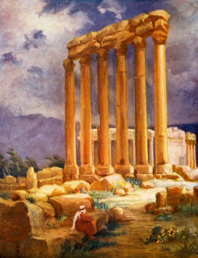 De Tempel van Jupiter, Baalbek, Een Andere Weergave door Margaret Thomas