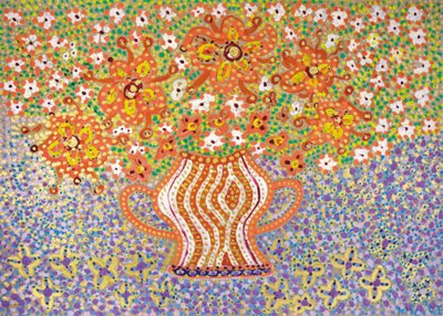 Lentebloemen door Margareta Uliarte