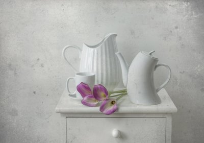 Stilleven in shabby chic-stijl door Margareth Perfoncio