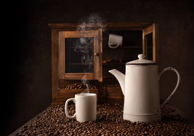 Dampende ochtendkoffie door Margareth Perfoncio