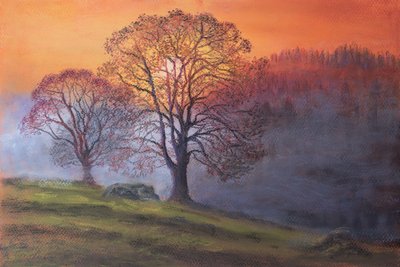 Herfstnevels door Margo Starkey