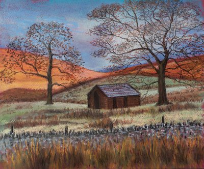 Herderhut in de wildernis door Margo Starkey