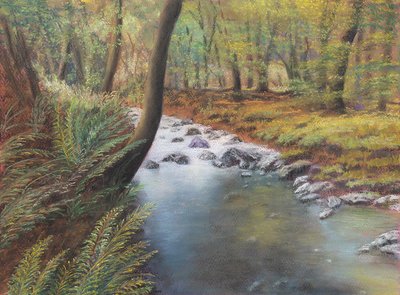 Lente in het bos door Margo Starkey