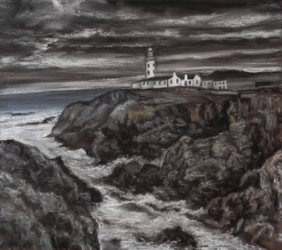 Storm op de rotsen door Margo Starkey