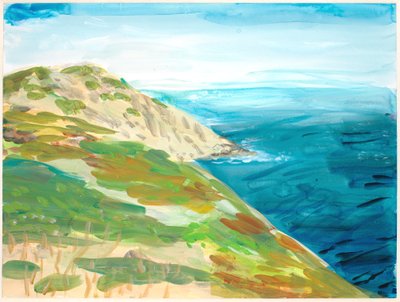 Landschap, Pt. Reyes door Mari Eastman