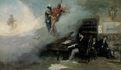 Fantasie op Faust, 1866 door Marià Fortuny