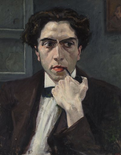 Portret van Emili Fontbona, c.1901-1902 door Mariá Pidelaserra