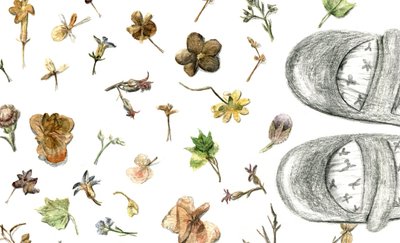 Geperste bloemen, 2020 door Maria Basea