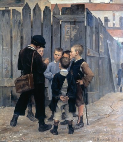De Ontmoeting door Maria Konstantinowka Bashkirtseff