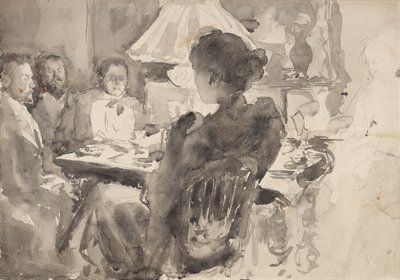 Na het Diner Gesprek door Maria Yakunchikova