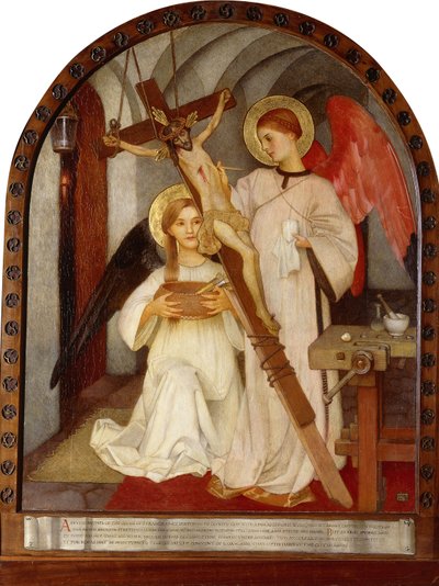 Een Vrome Broeder van de Orde van St. Franciscus door Marianne Stokes