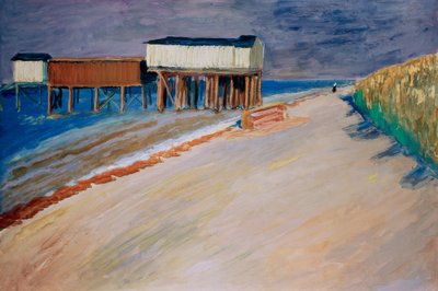 Badhuis door Marianne von Werefkin