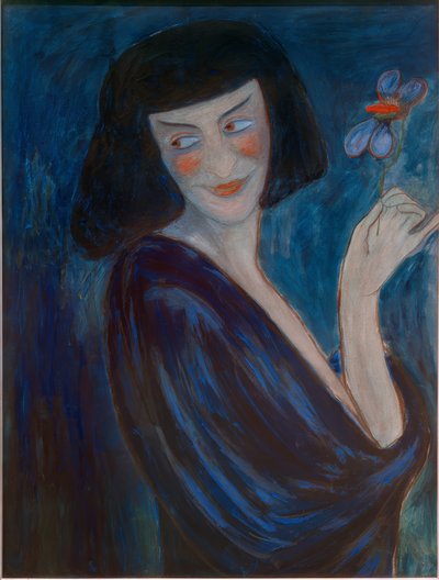 De danser Alexander Sacharoff door Marianne von Werefkin