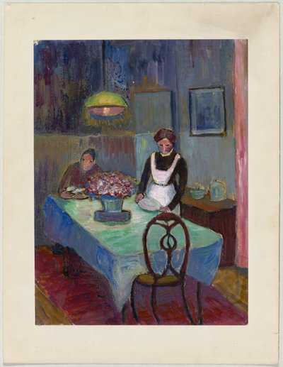 In het huis van Chrustovs bij St. Prex door Marianne von Werefkin