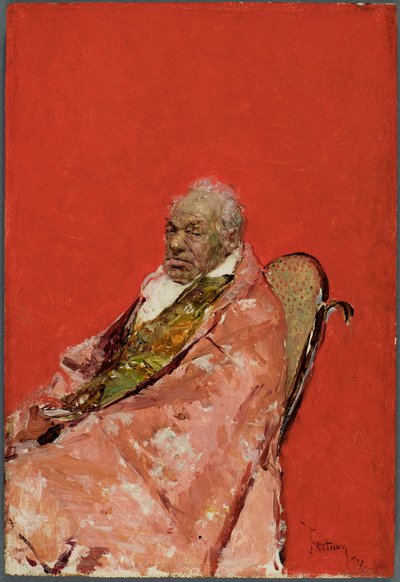 Ein Geistlicher door Mariano Fortuny