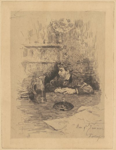 Ami Ed. Zamacois (Eduardo Zamacois y Zabala) door Marià Fortuny