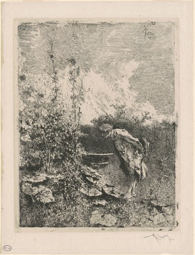 De Tuinliefhebber door Marià Fortuny