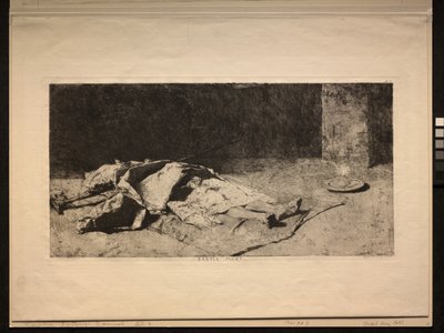 Kabyle dood door Mariano José María Bernardo Fortuny y Carbó