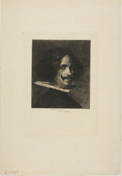 Portret van Velasquez door Mariano Fortuny y Marsal