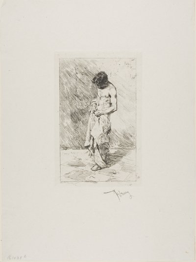 De smerige man door Mariano Fortuny y Marsal