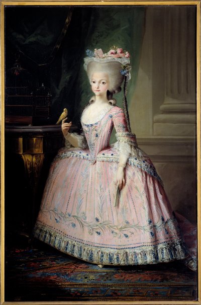 Portret van Carlota Joaquina (1775-1830) Infante van Spanje en Koningin van Portugal Schilderij door Mariano Maella (1739-1819) 18e eeuw door Mariano Salvador de Maella