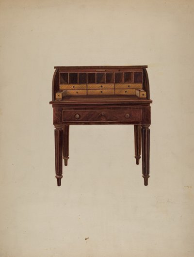 Bureau door Marie Alain