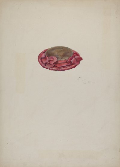 Poppenhoed, ca. 1939 door Marie Alain