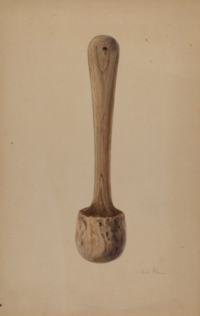 Aardappelstamper, ca. 1937 door Marie Alain