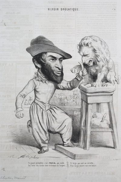 Miroir Drolatique: No. 6 door Marie Alexandre Alophe
