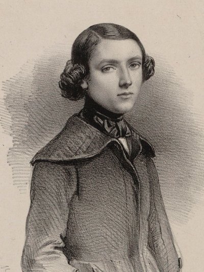 Portret van de organist en componist Louis James Alfred Lefébure-Wely 1817-1869, 1840 door Marie Alexandre Menut Alophe