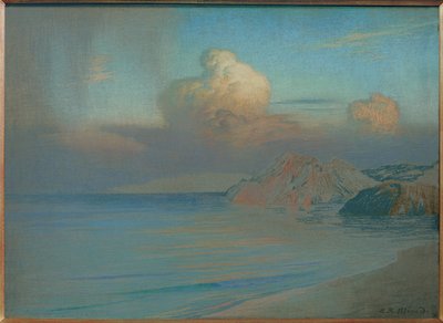 De wolk door Marie Auguste Emile Rene Menard
