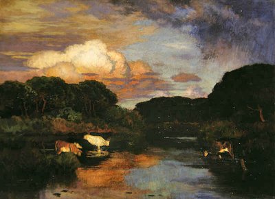 De Voorde, ca. 1910 door Marie Auguste Emile Rene Menard