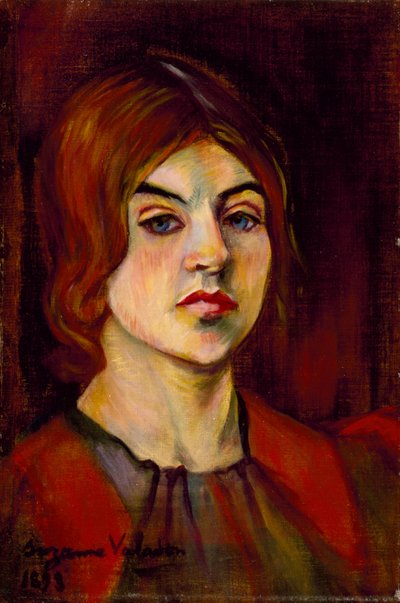 Zelfportret door Marie Clementine (Suzanne) Valadon