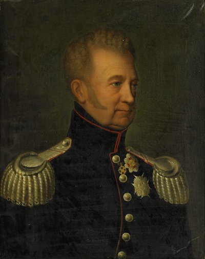 Leopold I, groothertog van Baden 1790-1852 door Marie Ellenrieder