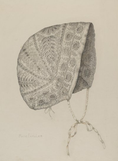 Babymuts, c. 1938 door Marie Famularo